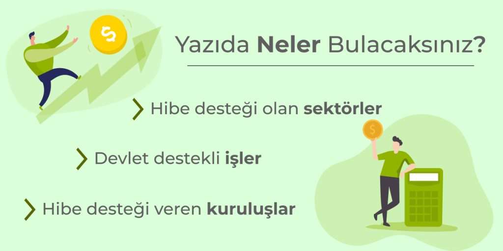 Hibe Desteği Olan İşler - 2023 DEVLET DESTEKLİ İŞLER! hibe desteği olan işler